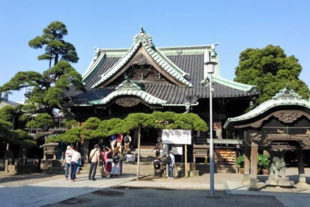 Jinghouse小岩 Direct To Shinjuku/Airport/Close To Station Tokio Exterior foto